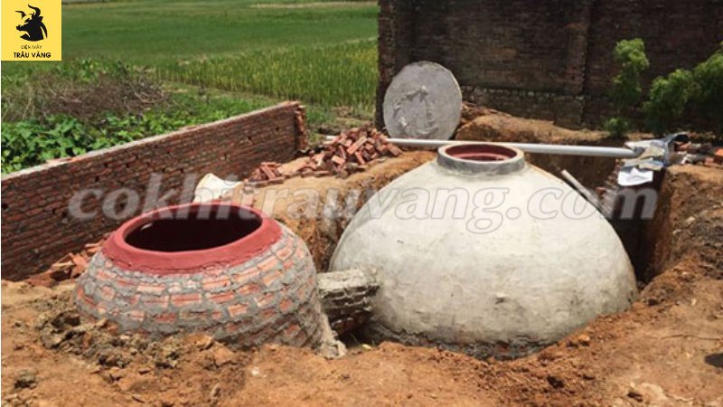 Hầm biogas tại hộ gia đình